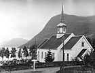 Église d'Eid dans le Nordfjord, 1931.