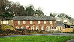 Former millhouses in Lenaderg in 2009