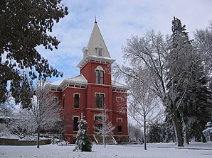 Das Ida County Courthouse in Ida Grove, seit 1974 im NRHP gelistet[1]