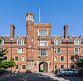 Torre de la Portería del Selwyn College, en Cambridge.