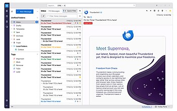 Mozilla Thunderbird 115
