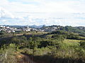 Vista de parte da área urbana de Piedade do Rio Grande.