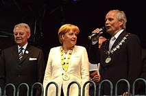 Karlspreis 2008, Angela Merkel