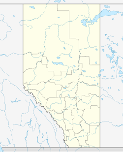 Red Deer ubicada en Alberta