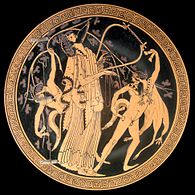 Dionüszosz és szatírok (ca. i. e. 480)