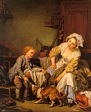 Jean-Baptiste Greuze, The Spoiled Child, c. 1765