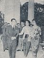 Image 8Norodom Sihanouk and his wife in Indonesia, 1964 (from History of Cambodia)