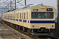 JR-West San'yō Main Line air-conditioned 103–0 series set H19, May 2009