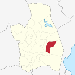 Map of Nueva Ecija with Laur highlighted