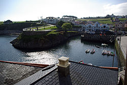 The port of Puerto de Vega