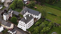 Schloss Oberehe, Luftaufnahme (2015)