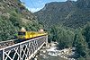 Le train jaune sur la Têt.