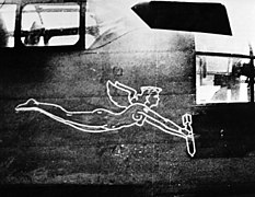 Nose art of "Hari Kari-er"