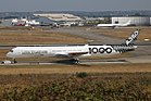 Der Airbus A350-1000 hatte am 24. November 2016 seinen Erstflug. (Bild vom 25. September 2016) KW 51 (ab 18. Dezember 2016)