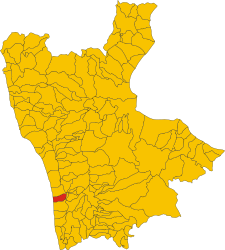 Falconara Albanese – Mappa