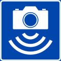 Speed limit enforced by automatic camera[N 1]