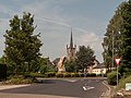 Church (l'église Saint-Michel) in the street