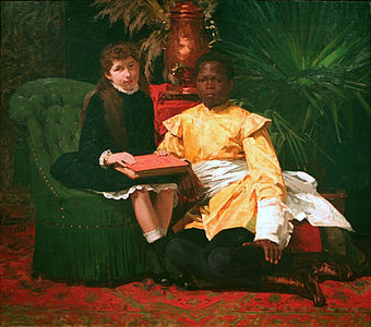 Sakala et mademoiselle Jeanne De Raedt (1886), Louvain, musée M.