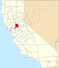 Location in the state of California