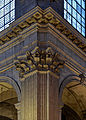 Kannelierte Pilaster (St-Sulpice, Paris; 17./18. Jahrhundert)