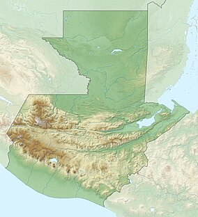 Zemljevid prikazuje lokacijo Biosferni rezervat Maja
