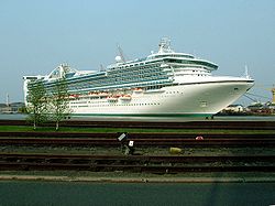 M/S Star Princess Saksan Bremerhavenissa.