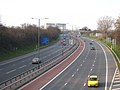 La sezione della autostrada M4 prossima a Heathrow.