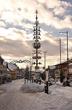 Main square in Kindberg