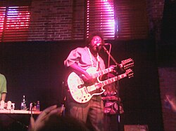 Afroman performing at the Bank and Blues in Daytona Beach, Florida on October 11, 2009