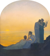 Old Afternoon (1908), by Alphonse Osbert, Petit Palais, Paris