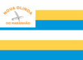 Bandeira de Nova Olinda do Maranhão-MA