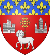 Blason de la ville de Toulouse.