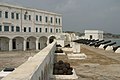 Castillo de Elmina con origen portugués del siglo XV