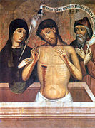 Misericordia Domini, tabla polaca del siglo XV.