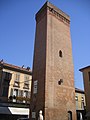 A torre perto do palácio Guidobono