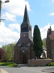 The church of Ivergny