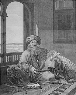 Murad kuvattuna ranskalaisessa teoksessa Description de l'Egypte vuodelta 1809.