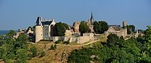 Photographie panoramique de la cité.