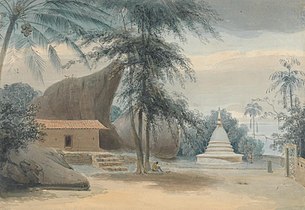 Una escena entre Galle y Mathura, a unas seis millas de Galle (c. 1801)