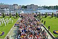 Entrance to Stockholm Palace 2013