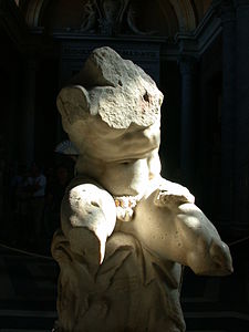 Torso Belvedere, siglo I a. C. Museo Pio-Clementino.