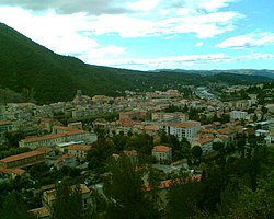 Udsigt over Digne-les-Bains