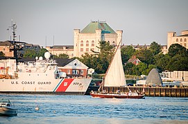 Réplique d'un Gundalow, le Piscataqua est basé à Portsmouth.