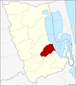 District location in Phatthalung province