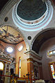 Arches, pendentives and inner dome