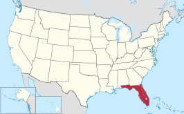 Locatie van Florida