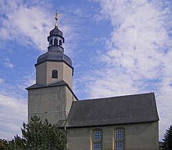 Skyline of Vollmershain