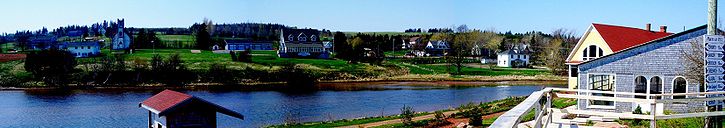 Vue panoramique de New Glasgow