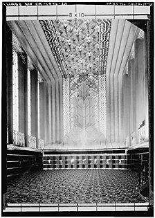 Grande saguão de quatro andares do Paramount Theatre, Oakland (1932)