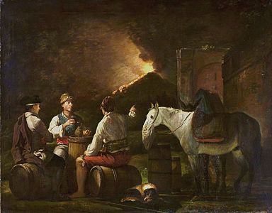 Les Buveurs de vin, 1786 Musée national de Varsovie